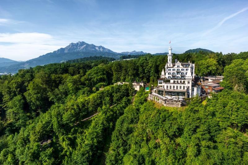 Chateau Guetsch Lucerne Exterior photo